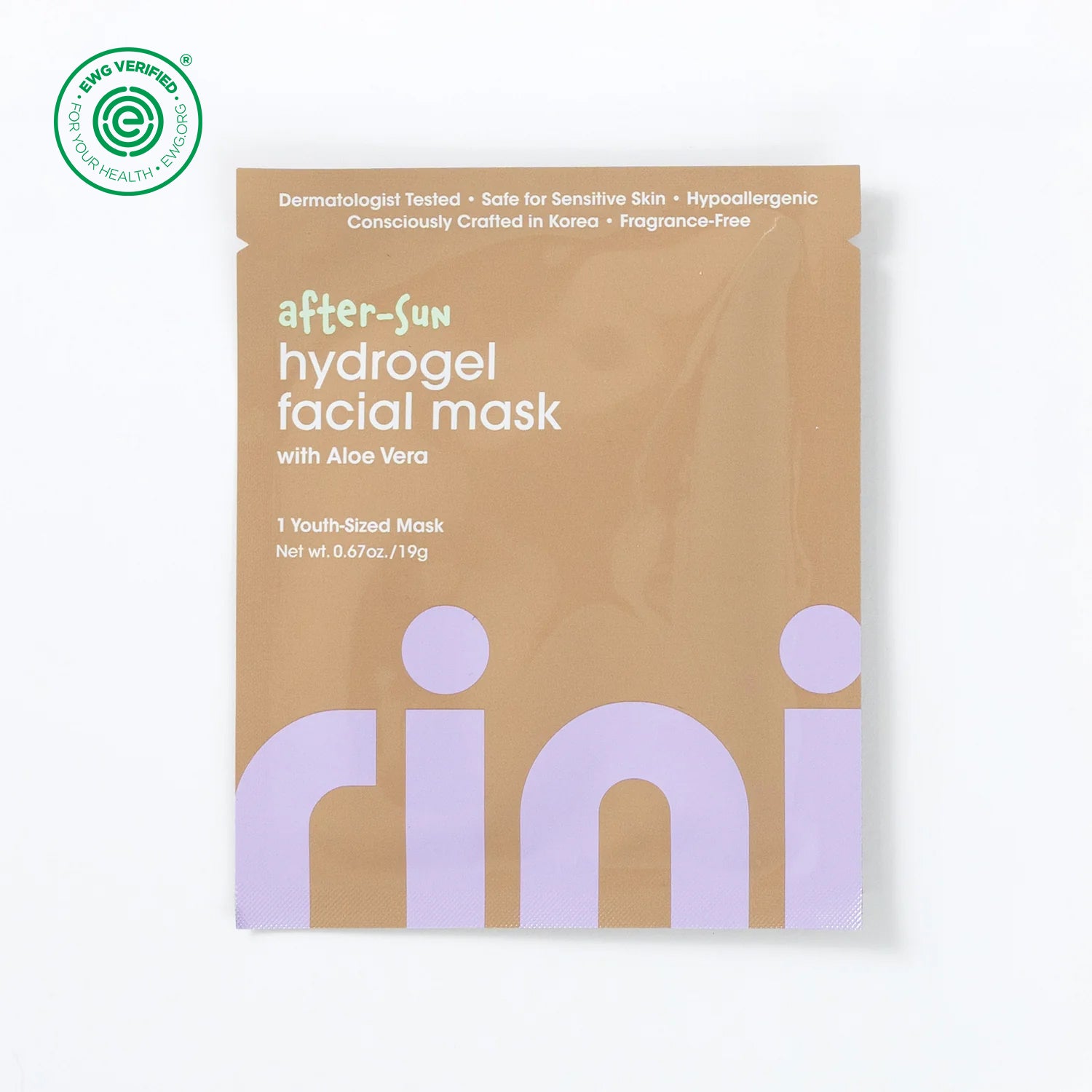 After-Sun Hydrogel Facial Mask – rini