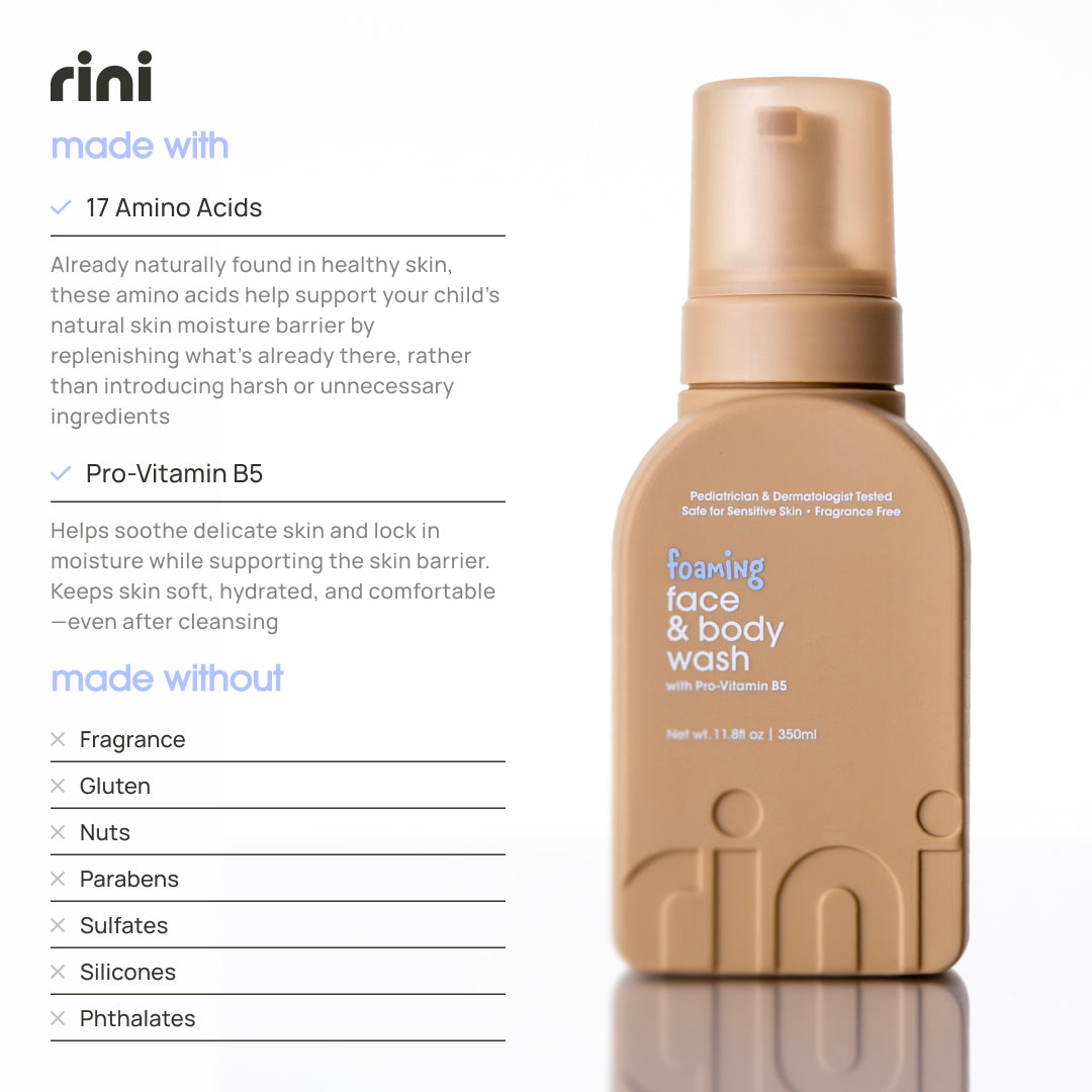 Foaming Face & Body Wash