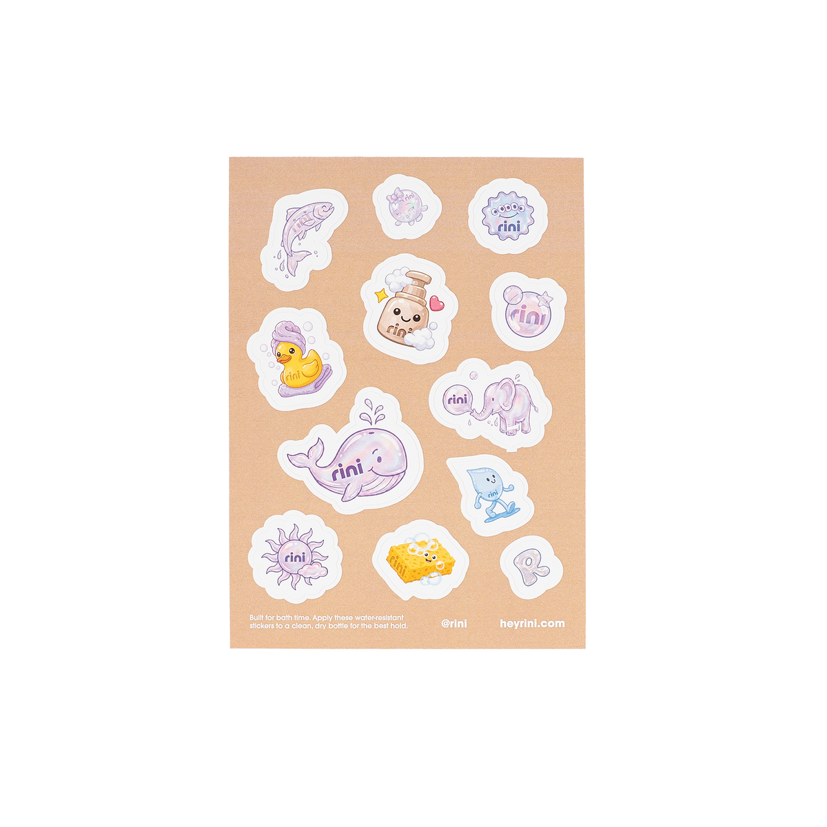 Daily Care Sticker Pack
