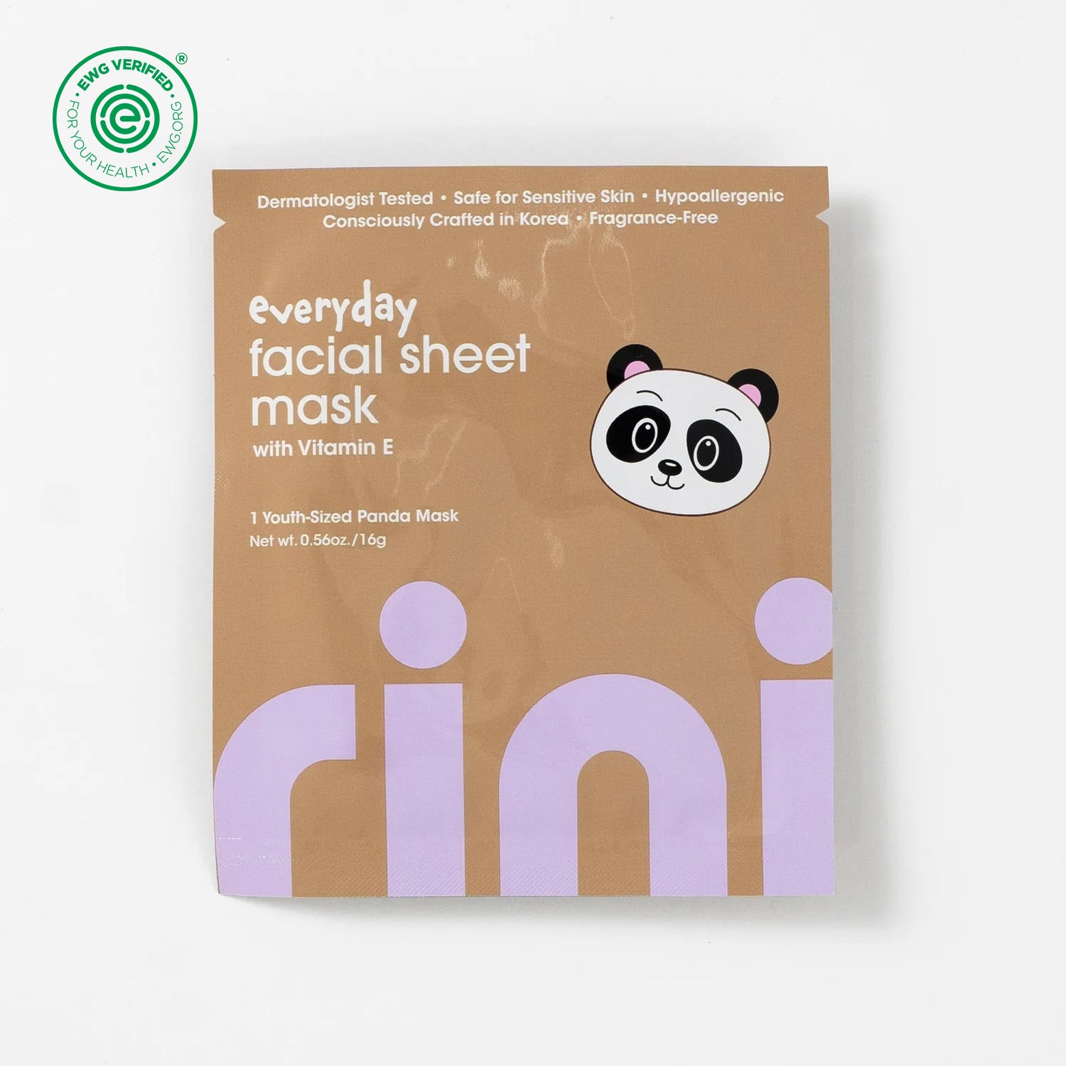Everyday Facial Sheet Mask – Panda – rini