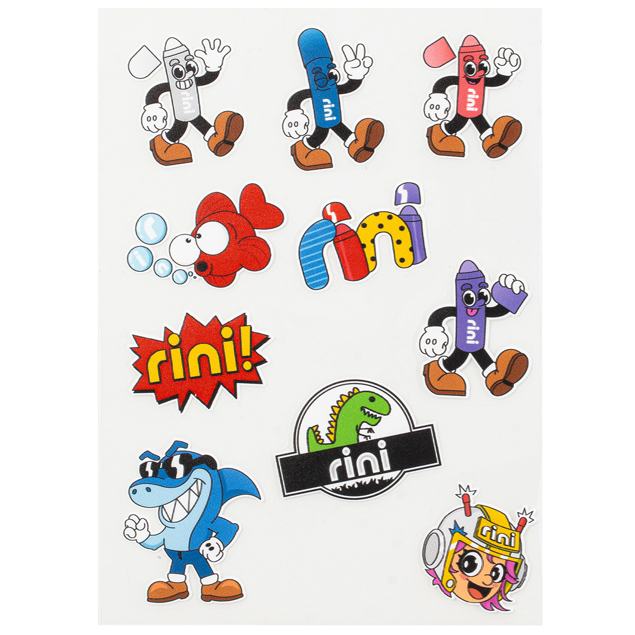 Crayon Sticker Pack